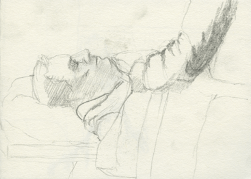 zeichnung, bleistift auf papier